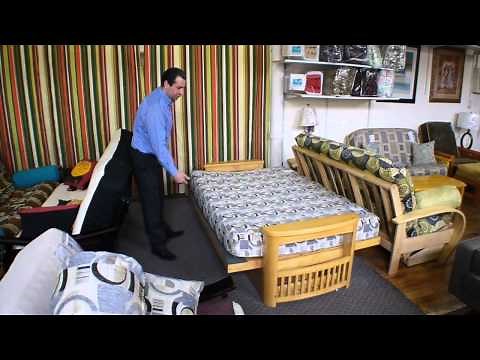 How Open and Close a Back Loading Futon