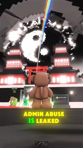 ADMIN ABUSE LEAKED!!! #stealabrainrot #roblox #adminabuse #shorts