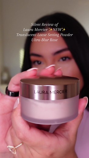What do you think? I love that my top setting powder is now in rose! Sets makeup for 16HRS • Ultra-blurring, talc-free formula • Natural finish • Hyaluronic acid provides all day comfortable wear - even for dry & mature skin Now in new Rose shade: • Instantly brightens & color-corrects without any chalkiness • Unique peachy-pink shade with perfectly-balanced warm and cool tones • Targeted placement to brighten or set all-over to enliven complexion • Best for fair to medium skin tones #lauramerci