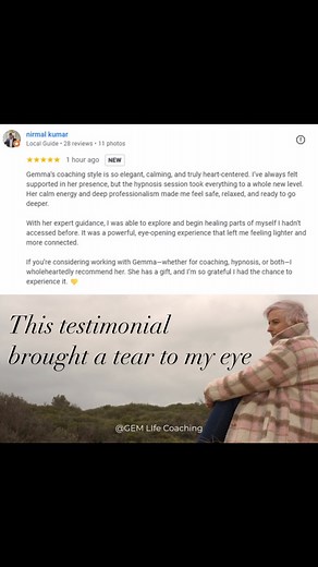 Some words hit different… I just received a testimonial that brought...