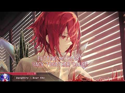 Nightcore - Over You - (Lyrics)