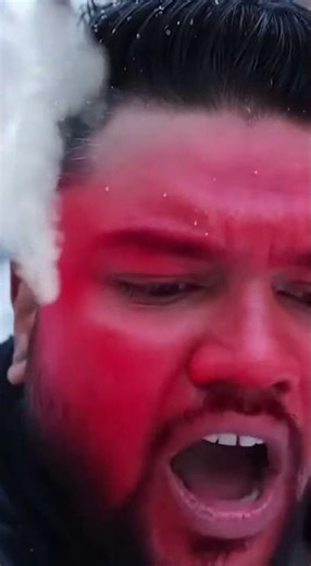 DON'T EAT THE BLUE BERRY! 🟦🔥 #SpicyChallenge #survivalfail #funnyshorts #NatureGoneWild #shortsusa