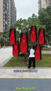 The Mystery of the Invisible Dress🥼😱 | Woodworking Skill Art #short