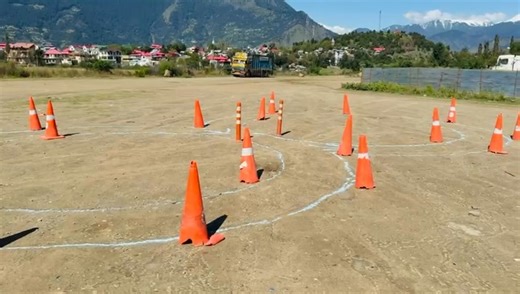 3.3K views · 68 reactions | Demonstration of two wheeler on 8 Track and a very important information regarding Driving skill test by ARTO Kishtwar,during today’s trial. | Times Of Kishtwar | Facebook