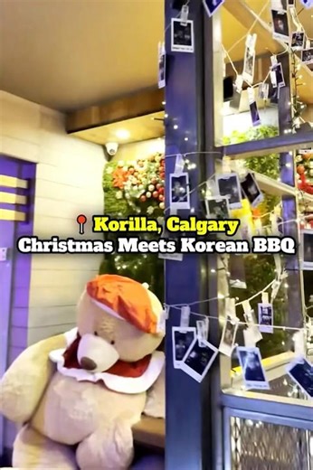 Christmas Korean bbq @korilla (Calgary)