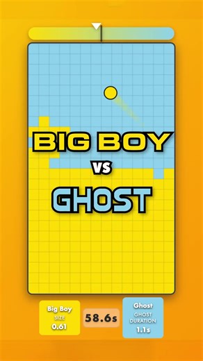 2D Physics Simulation Battle: Big Boy vs. Ghost