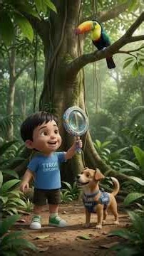 Tyron & Usher Explore the Amazon Rainforest! 🌿 Amazing Wildlife Facts for Kids