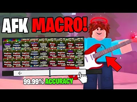 HOW TO AFK FISH MACRO IN FISCH! BEST AUTO AFK MACRO FOR FISCH!