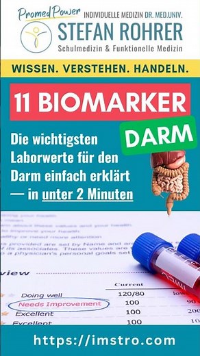 Die wichtigsten Darm-Biomarker einfach erklärt | Neue Serie mit Dr. Stefan Rohrer