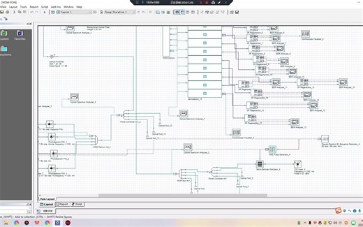 基于optisystem的在WDM-PON系统仿真