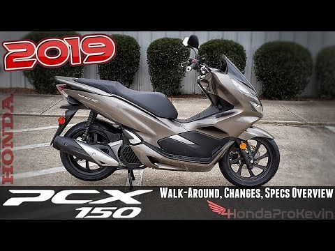 2019 Honda PCX150 Walk-Around / Review of Specs (4K) | Scooter (PCX 150 cc)