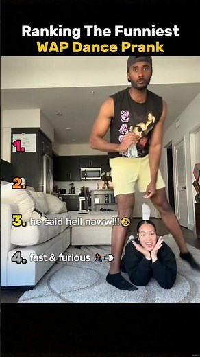 Ranking the Funniest WAP Dance Prank 💃😂