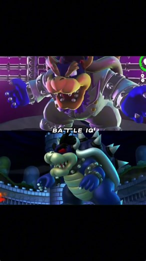 Blue Bowser (Super Mario Odyssey Mods) Vs Giant Dark Bowser (New Super Mario Bros U Mods)