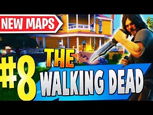 TOP 8 Best THE WALKING DEAD Creative Maps In Fortnite | Fortnite Walking Dead Map CODES