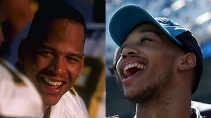 Chancellor Lee Adams, the son of Rae Carruth, to graduate high school