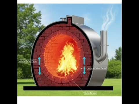 Perencanaan dan pembuatan alat pembakaran sampah tanpa asap sebagai solusi ramah lingkungan