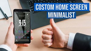 Cara Membuat Home Screen Minimalist HP Android - Tribun Video