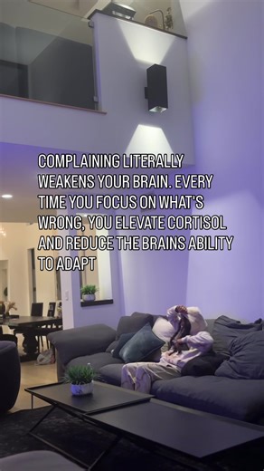 Neuroscience research shows that repeatedly focusing on negative experiences activates the brain's stress circuitry, increasing the release of cortisol, the primary stress hormone. Chronically elevated cortisol impairs neuroplasticity-the brain's ability to adapt, learn, and form new neural connections... particularly in the hippocampus and prefrontal cortex, regions critical for memory, decision making, and emotional regulation. Persistent negative rumination also strengthens maladaptive neural