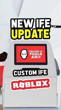 IN FLIGHT ENTERTAINMENT UPDATE in Cabin Crew Simulator #roblox