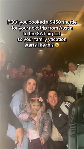 Family Shuttle Service from Austin to SAT Airport
