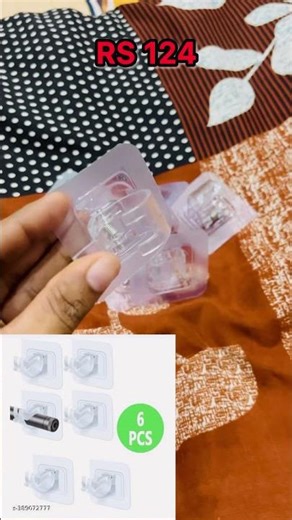 Self Adhesive Curtain Rod holders | Curtain hooks |Meesho haul