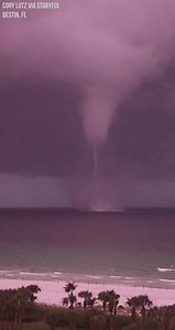 77K views · 1.2K reactions | WOW! A massive waterspout formed in the middle of a lightning storm off the coast of the Florida Panhandle this morning, giving residents an eerie sight to start their day  STORY: https://bit.ly/3SWf7dq | FOX 13 News - Tampa Bay | Facebook