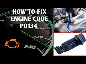 how to fix engine code ! p0134 oxygen sensor prove 1 not active problems solution {2 DIY MATHOD}