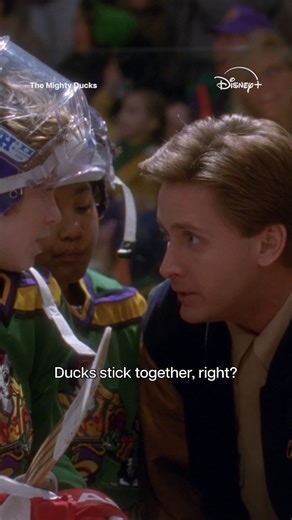 Ducks stick together! A lesson that stuck with us for life. 📺 The Mighty Ducks (On Disney ) | Disney