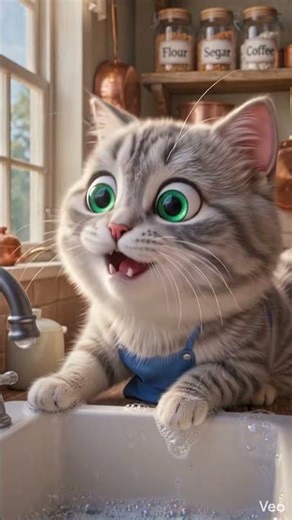 Cute Cat in Danger! Mafia Dogs Arrive 😨 | Cartoon Reel