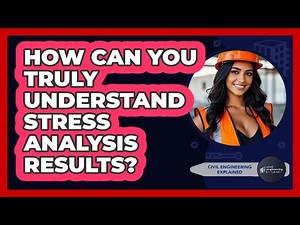 How Can You Truly Understand Stress Analysis Results? - Civil Engineering Explained