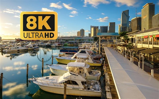 8K HDR 60fps 超高清 平静的音乐 演示视频