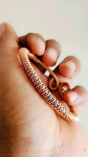 Twist Coil Wire Wrap Bracelet Tutorial