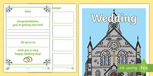 Wedding Activity Booklet