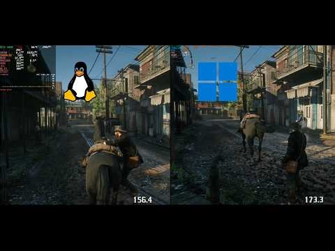 RDR2 - Linux vs Windows 11