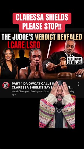 CLARESSA SHIELDS PLEASE STOP! #claressashields #papoose #foryou | claressa shields call