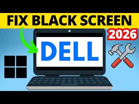 How to Fix DELL Laptop Power On No Display - 2026 - Fix Laptop Black Screen