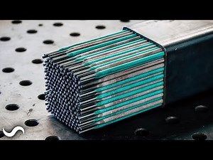 Damascus Steel From Stick Welding Electrodes