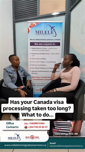 Has your Canada visa processing taken too long? Here is what to do. #canadavisaapproved #canadaimmigration #canadavisa #studyincanada | Milele Immigration Services Inc. Canada