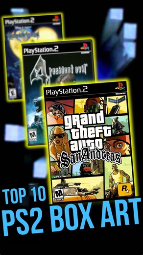 PS2 Box Art Was Built Different! #shorts #ps2 #sony