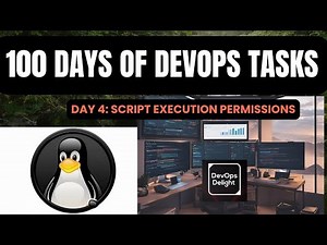 Day 4: Script Execution Permissions | kodekloud Engineer