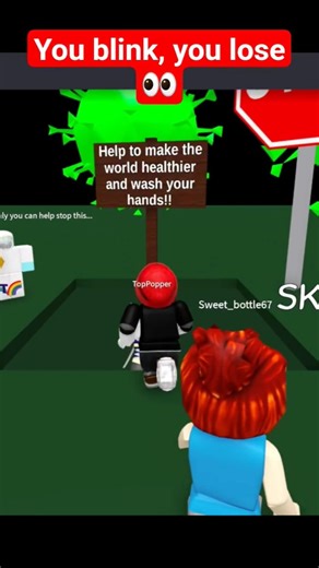 you blink, you lose #roblox #robloxedit