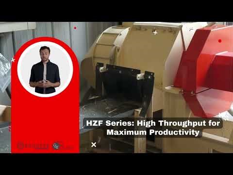 HZF Series Horizontal Trim Scrap Grinder