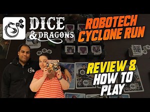 Dice and Dragons - Robotech Cyclone Run Review and How to Play