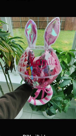 #diygiftideas #diykidsgifts #easterbasket #easterbasketideas #fyp #diybaskets #dollartreediy #diydollartreehacks #bunnyears #cricut #cricutprojects #pinkbasket #girlbasket #pinkringpop #ringpop #diyringpops #diyringpop #asmr #asmrsounds #asmrvideo #asmrtiktoks #asmrtiktok