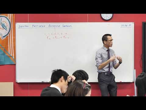 Induction - Recursive Formulas (1 of 2: Basic example)