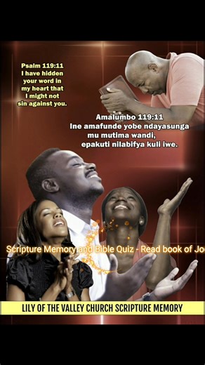 Well done to all that participated in Scripture Memory and Bible quiz on Sunday. Keep memorizing and keep studying. New system this Sunday. Don't miss it. | Lily of The Valley Bible Church Ministries