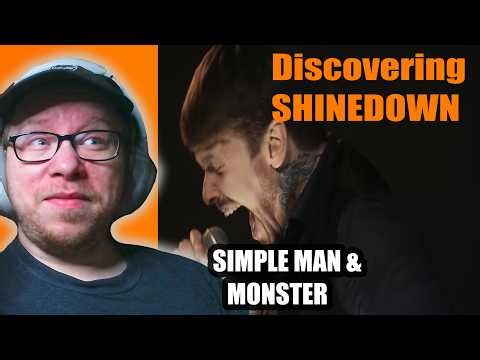 I Didn't Know Who Shinedown Were Until NOW! | Shinedown - Simple Man & MONSTERS Reaction