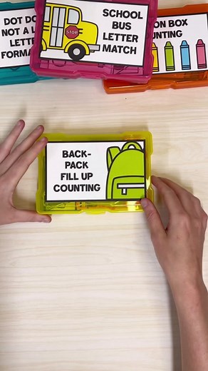 Creative Task Box Ideas for Preschoolers