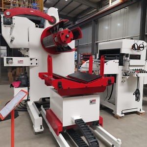 [Hot Item] Sheet Metal Flattening and Uncoiling 2 in 1 Decoiler and Straightener with Stamping Presses for Hardware Accessories