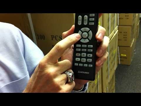 The Original Mitsubishi TV Remote Control